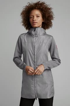 Chamarras Canada Goose Mujer Outlet - WindBridge Prendas De Punto Grises IN8743605